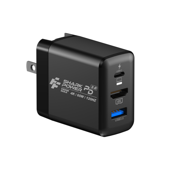 FlashFire SharkpowerⅢ Switch2 PD Fast Charging 4K Video Adapter